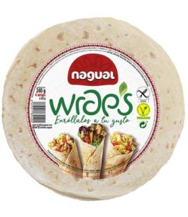 Wrap SinGluten Vegan 240g Nagual