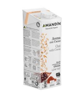 Bebida Vegetal Avena Cacao Eco 6x1L Amandin