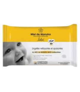 Toallitas Bebe Miel de Manuka Eco 40 Comptoirs Compagnies