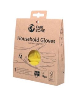 Latex Home Gloves Size M Vegan 1 unit Fair Squared