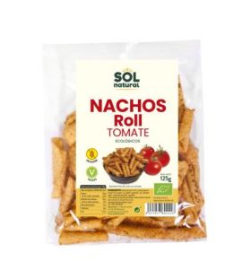 Nachos Roll Tomato Gluten Free Eco 125g Solnatural