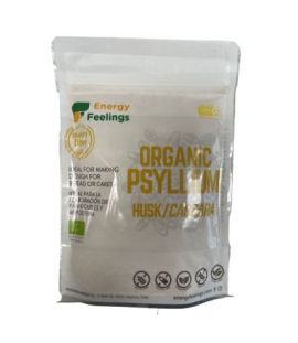 Psyllium Husks Whole Shell Gluten Free Eco Vegan 200g Energy Feelings