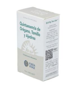 Quinta Essence of Thyme Oregano Savory 10ml Forzavitale