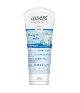 Gel de Ducha y Champu Bebe Eco Vegan 200ml Lavera