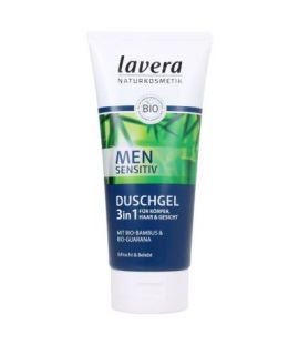 Gel Ducha 3 en 1 Men Sensitiv Bio 200ml Lavera