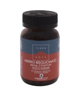 Hierro Bisglicinato 20Mg 50caps Terra Nova