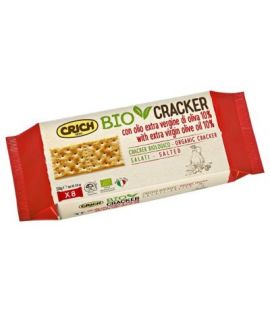 Salted Biocrackers with Organic Olive Oil 250g Crich