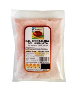 Sal Himalaya Cristalina Fina Rosa SinGluten 500g Bioprasad