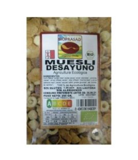 Breakfast Muesli Puffed Cereals Gluten Free Bio 250g Bioprasad