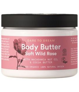 Soft Wild Rose Eco Vegan Body Butter 150ml Urtekram