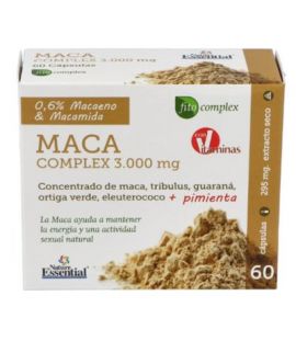 Maca 3000Mg 60caps Nature Essential