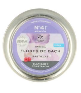 Pastillas Flores de Bach N 4 Concentracion Vegan 35 Lemon Pharma