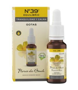 N 39 Tranquilidad y Calma gotas Bio 20ml Original Flores Bach