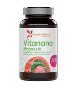 Vitanano Magnesio Liposomado 30caps Mundonatural