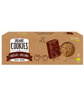 Cookies de Chocolate y Avellanas SinGluten Bio 9x135g Zealia