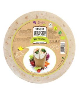 Wrap de Trigo Sarraceno SinGluten Bio Vegan 120g Zealia