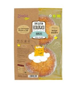 Gluten-Free Eco Vegan Hamburger Bread 180g Zealia