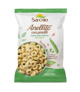 Anellito Snacks Gluten-Free Peas 45g Sarchio