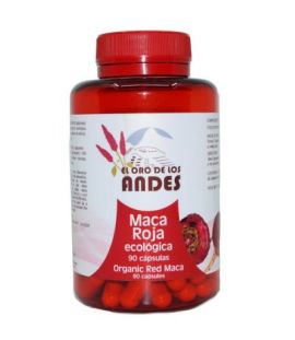 Organic Red Maca 90caps El Oro De Los Andes