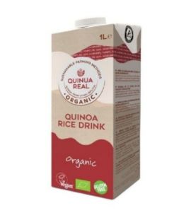 Bebida Vegetal de Quinoa y Arroz SinGluten Bio Vegan 6x1L Quinua Real