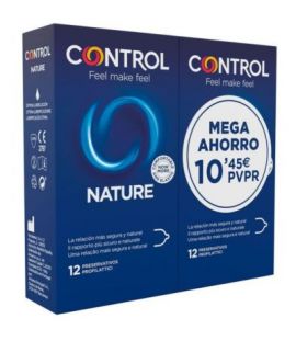 Pack Ahorro Preservativos Nature 2cajasx12uds Control