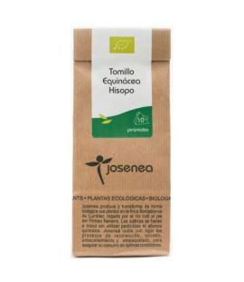 Thyme Echinacea Organic Hyssop 10pyramids Josenea