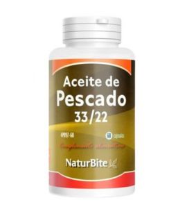 Aceite de Pescado 33/22 60caps Naturbite