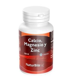 Calcio Magnesio y Zinc 60comp Naturbite