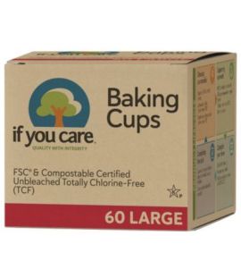 Paper Cupcake Molds 60 units If You Care