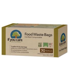 Compostable Garbage Bags 11L 30 units If you care