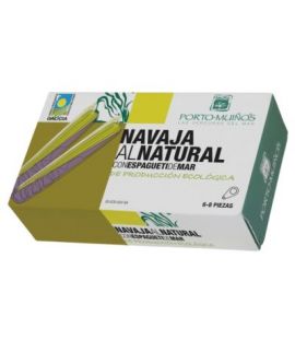 Navajas Al Natural with Sea Spaghetti Eco 90g Porto Muiños