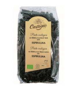 Durum Wheat and Algae Spirulina Eco Spirals 500g Castagno