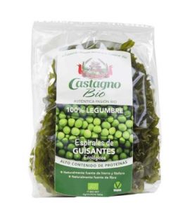 Eco Green Pea Spirals 250g Castagno