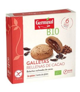 Biscuits Stuffed with Gluten-Free Cocoa Bio 200g Germinal