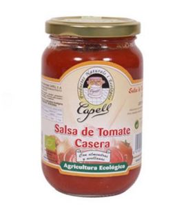 Homemade Tomato Sauce with Hazelnuts and Almonds Gluten Free Bio 350g Capell