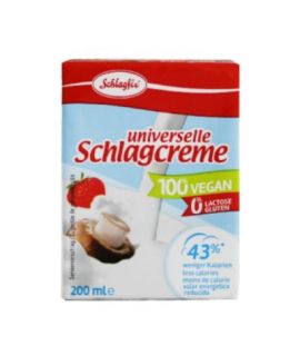 Gluten-Free Vegan Cream 200ml Schlagfix