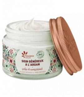 Nourishing Cream With Argan Bio 50ml Fleurance Nature