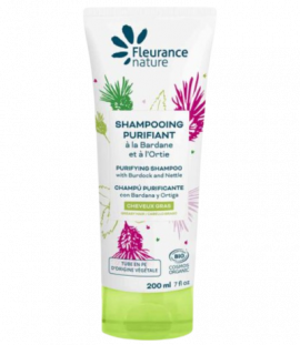 Purifying Shampoo With Nettle Burdock 200ml Fleurance Nature