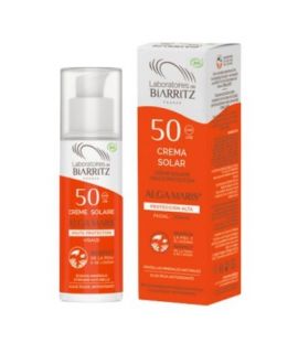 Facial Sun Cream SPF50 Bio 50ml Biarritz