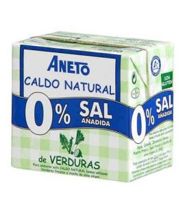 Natural Vegetable Broth 0 Salt 500ml Aneto Farmacia