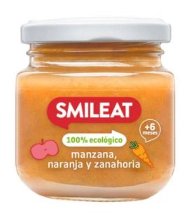 Apple Orange and Carrot Potito 6M Gluten Free Eco 130g Smileat