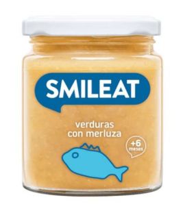 Potito Verduras con Merluza 6M SinGluten Eco 230g Smileat