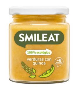 Vegetable Potito with Quinoa 6M Gluten Free Eco 230g Smileat