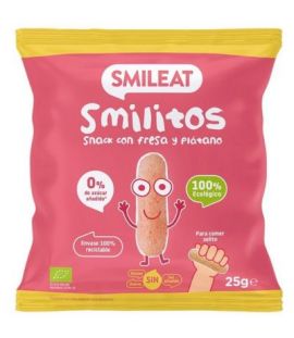 Smilitos Strawberry and Banana Worms Eco 25g Smileat