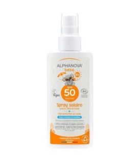 Spray Solar Bio Niño y Bebe SPF50 Bio 125ml Alphanova