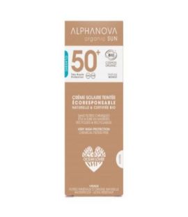 Bio Facial Sun Cream SPF50 Plus with Bio Color 50ml Alphanova