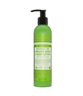 Patchouli and Lime Vegan Body Lotion 240ml Dr. Bronners