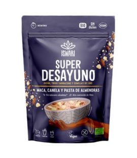 Super Breakfast Maca Cinnamon Almond Paste Eco 360g Iswari