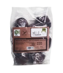 Magdalenas de Chocolate Rellenas de Chocolate SinGluten 300g Mdalen