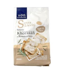 Crackers Khorasan Rosemary Bio 200g Sottolestelle